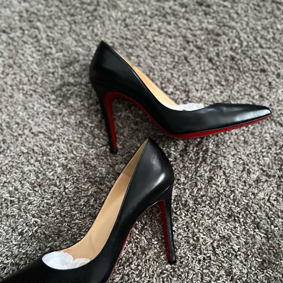 Christian Louboutin Pigalle kid leather size 38 US 7.5 EUC soft leather - Picture 7 of 10